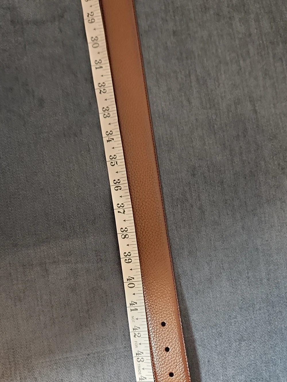 Coach Reversible Cut-to-Size Dark Saddle/Black Leather  Belt with Gold Buckle